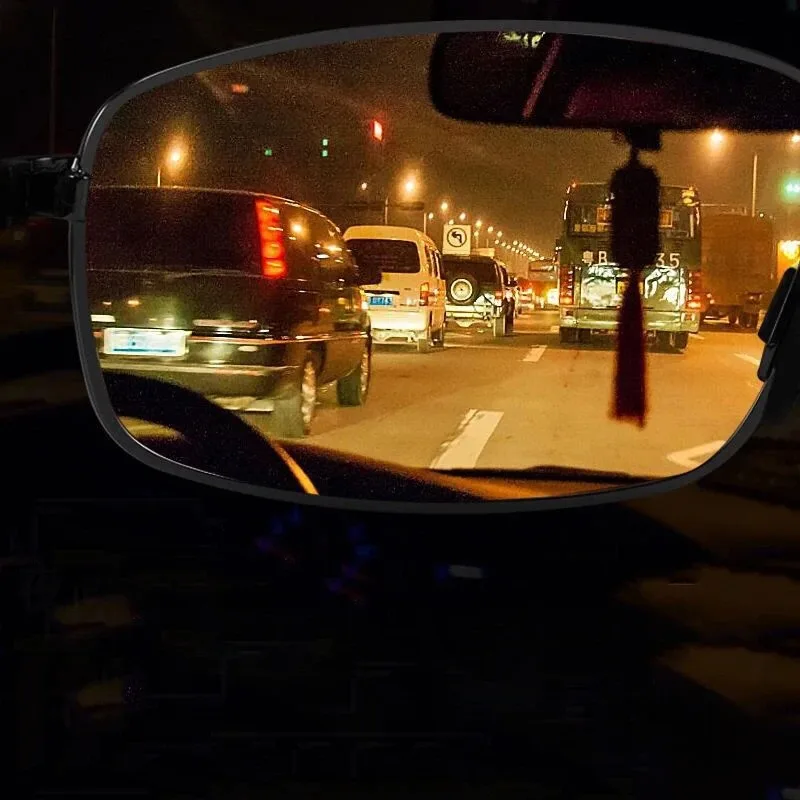 Night Vision Sunglasses Car Night Driving Glasses Driver Goggles Unisex Sun Glasses UV Protection Sunglasses Eyewear gift image 4