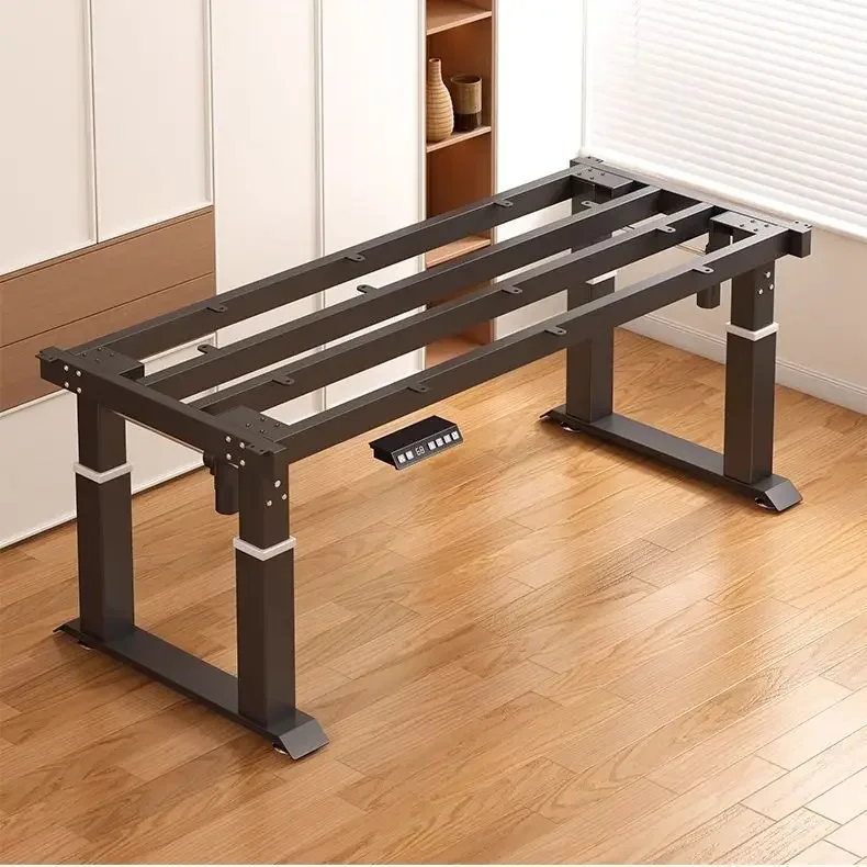 Electric intelligent lifting table legs double motor four columns household desk frame computer desk desk bracket accessories