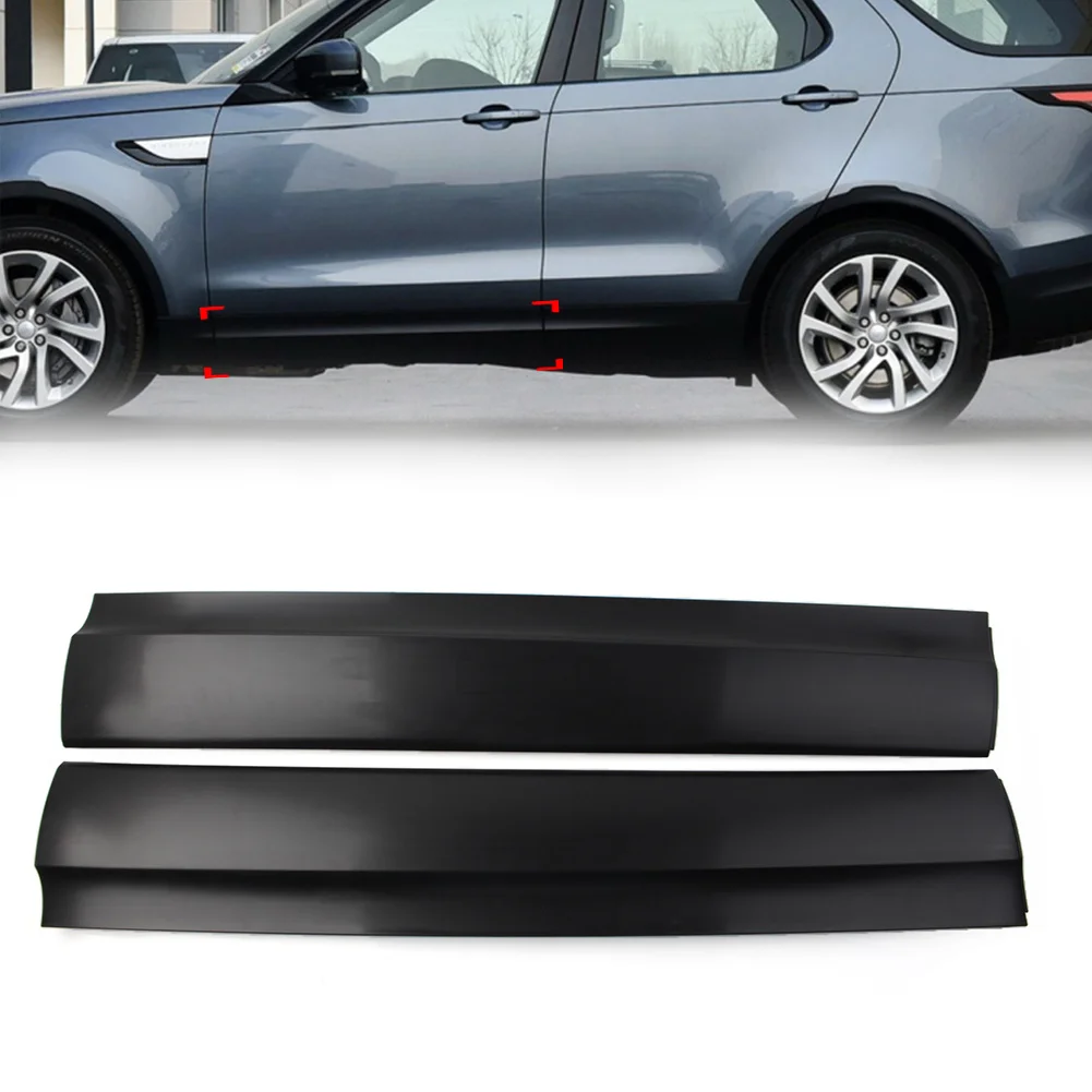 

1Pcs Car Front Door Guard Exterior Panel Trim Accessories For Land Rover Discovery 5 2017 2018 2019 2020 2021