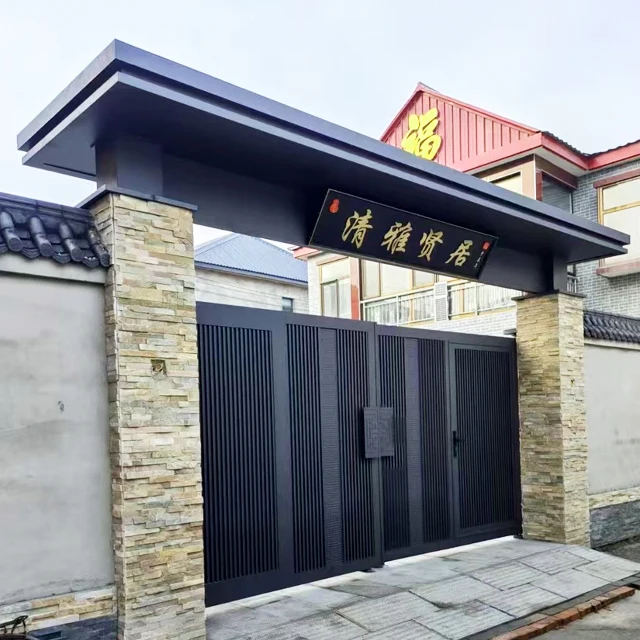 

Aluminium Gates Aluminium Courtyard Gate Villa Doors Electric Garden Gates Aluminum Driveway Gates