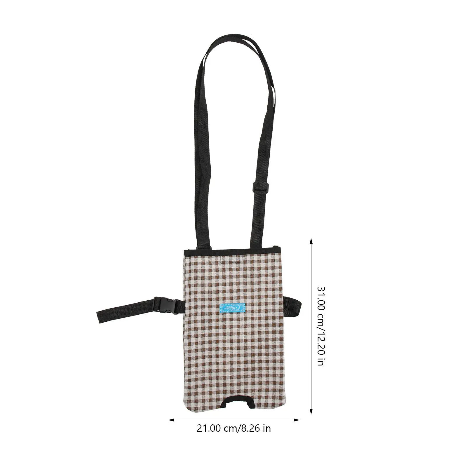 Bag Catheter Holder Portable Breathable Material Large Capacity for Elderly Hospital Travel Nursing Collection Bag