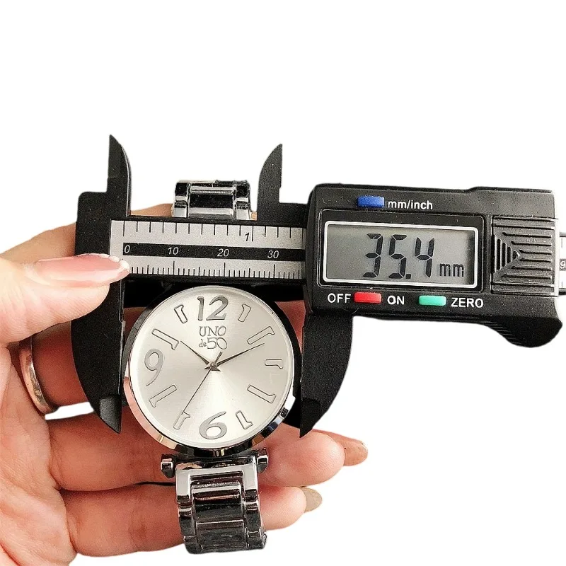 UNOde50 Statement Watch: Silver & 24K Gold-Plated | Discounted Luxury For Instant Charm Upgrade