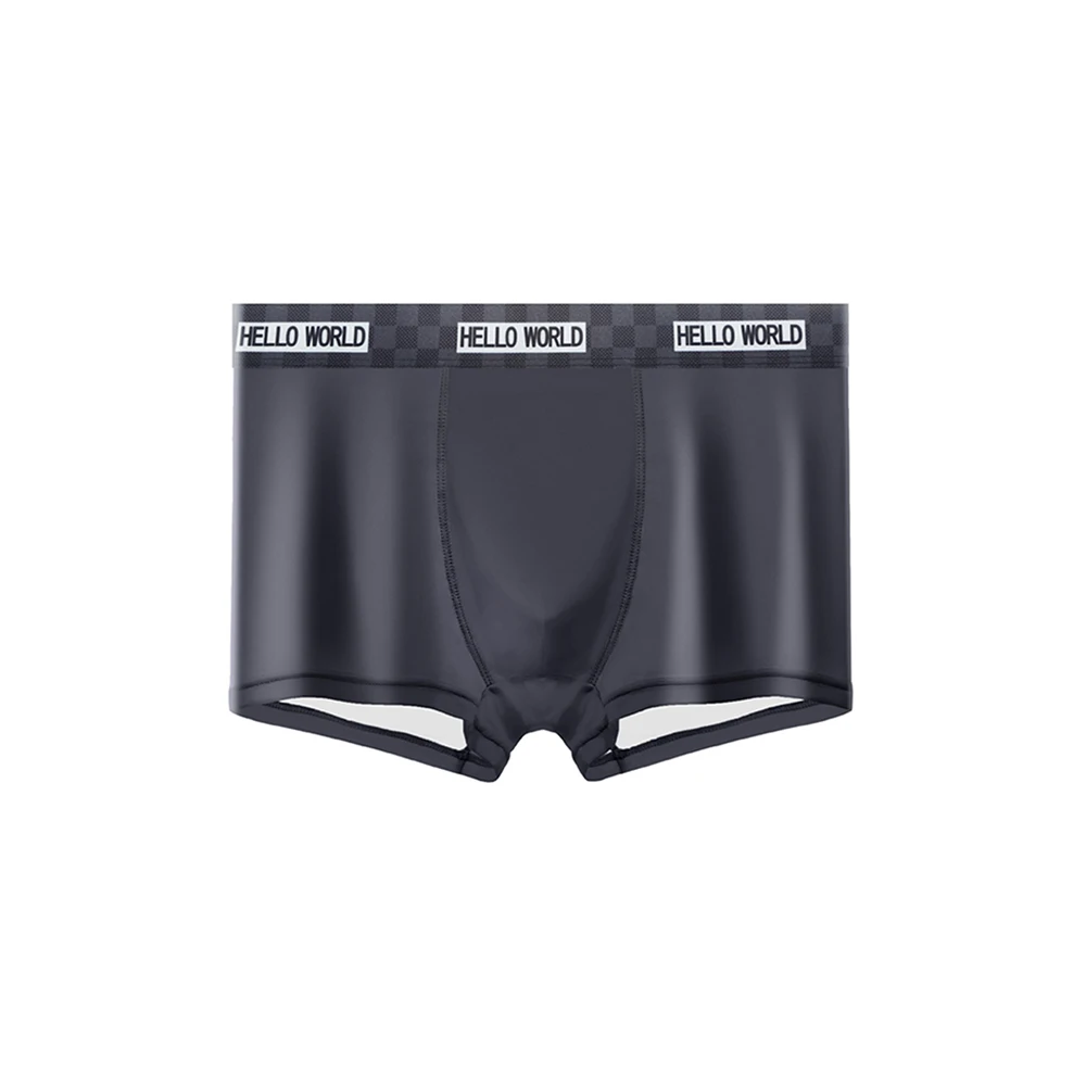 Men's Sexy Ice Silk Boxers Breathable Boxer Shorts Soft Comfortable Panties Men Undershorts Multi-Color Briefs Underwear M-5XL