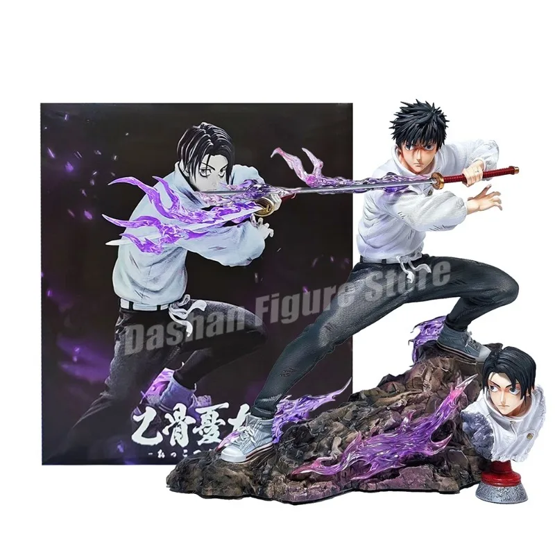 

21cm Jujutsu Kaisen Figure Okkotsu Yuta Action Figures Pvc Anime Battle Statue Desktop Ornaments Collection Model Toys for Gifts