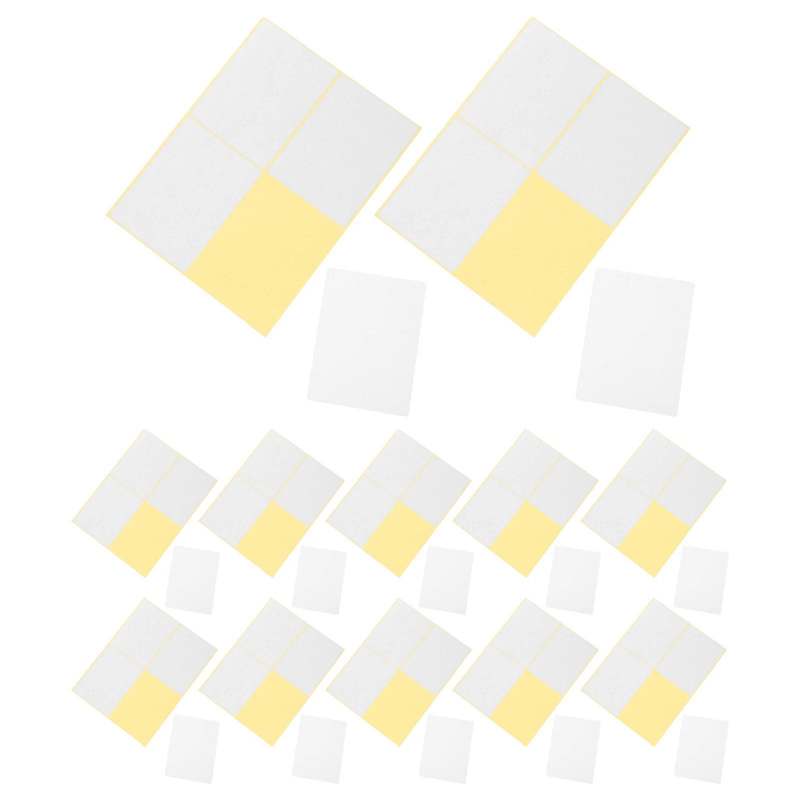 

30 Sheets Address Label Sticker Labels for Moving Jars Boxes Clear Printer Blank Stickers Mail Envelopes