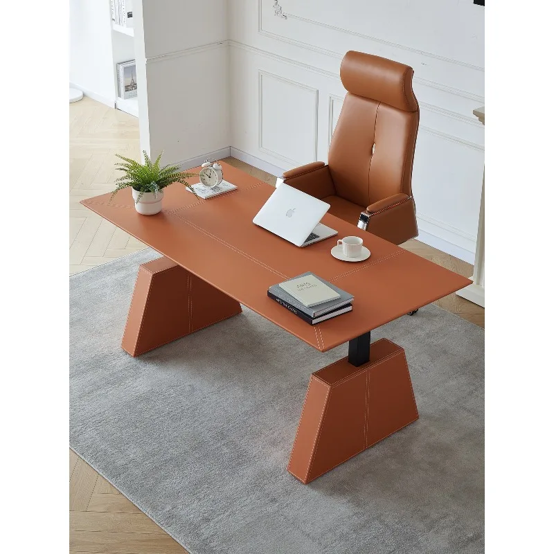 Desk computer desk simple modern household small apartment lifting bedroom adult light luxury high