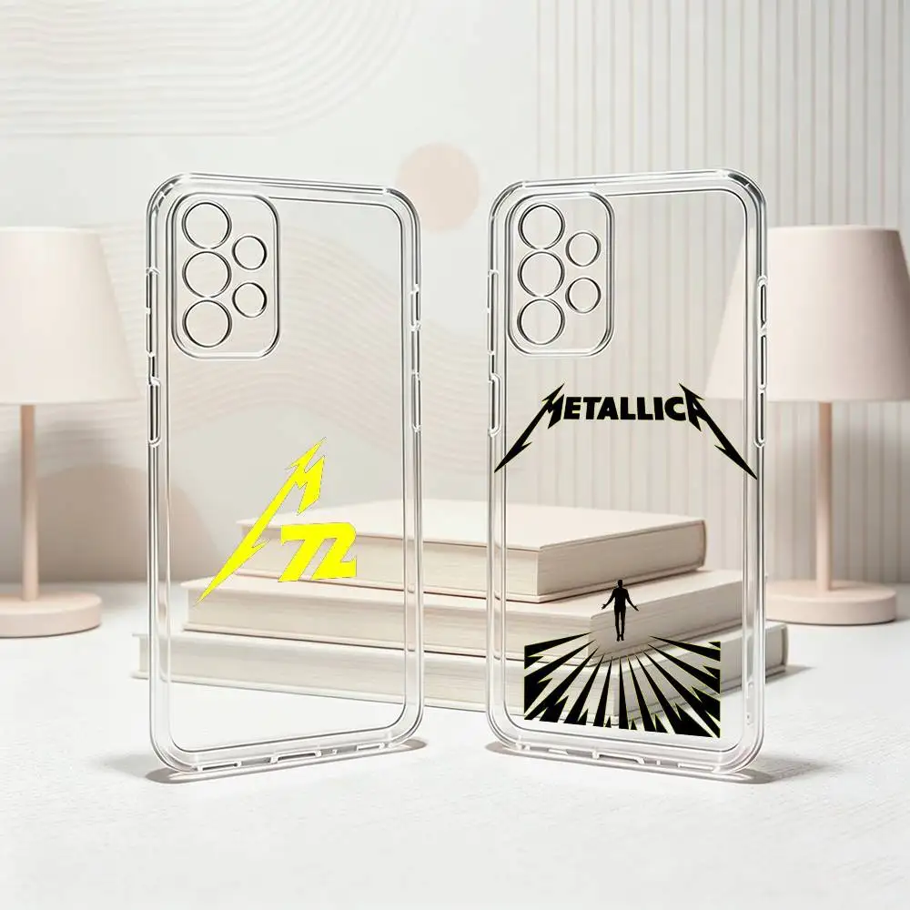 72 Seasons Metallica-A  Phone Case For Samsung S25,S24,S21,S22,S23,S30,Ultra,S20,Plus,Fe Transparent Cover Gift
