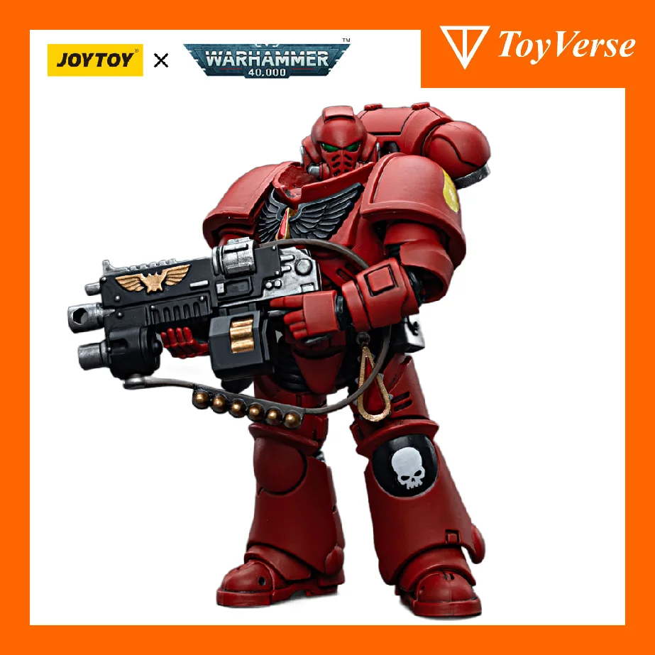 

TOYVERSE Official Warhammer Licensed JoyToy Blood Angels Space Marines Intercessors Squad 1/18 Articulated Figures