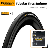 Continental Road Tire Tubular Tyre Sprinter 700x25C 28x25mm Max 170psi SafetySystem Breaker Black Chili for Racing & Training