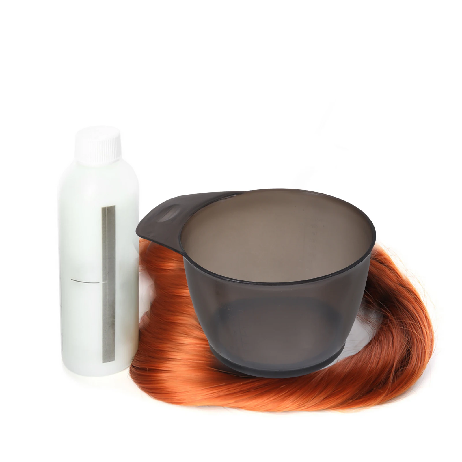 

6 Pcs Coloring Tools Mixing Bowls Plastic Tinting Salon Supplies Equipment Hair Dye Application Bowl For Home Professional Use