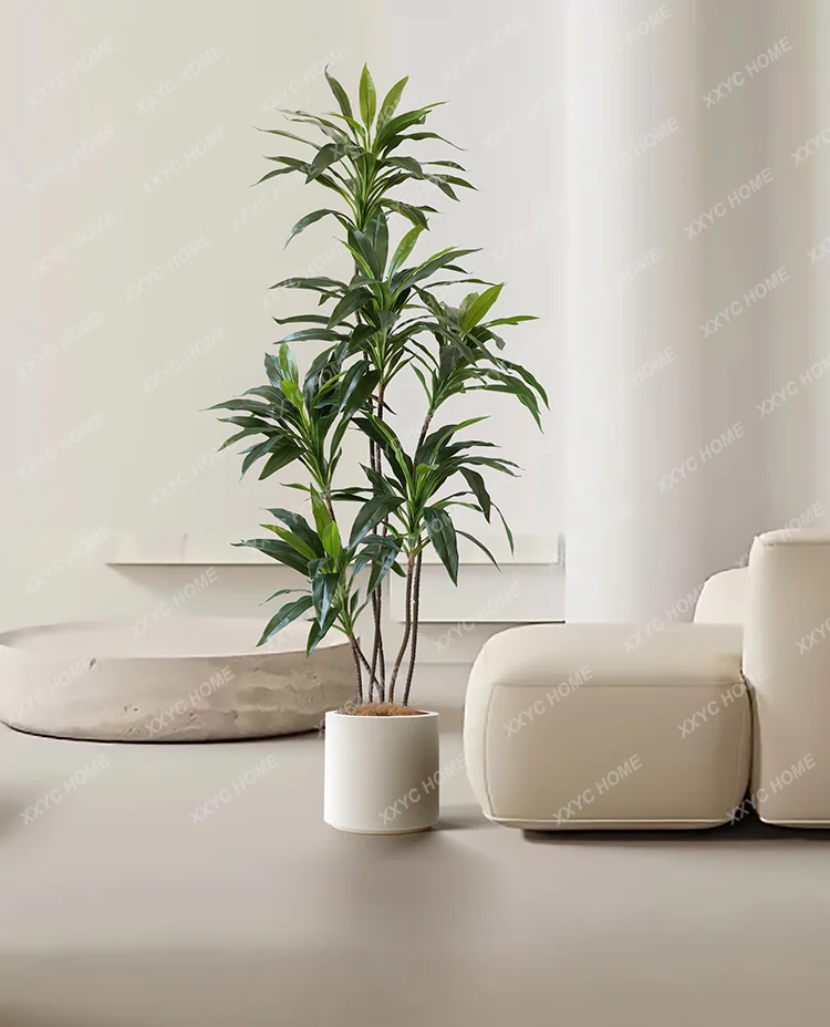 Simulation Green Plant High-End Affordable Luxury Fake Trees Simulation Plant Pot Room