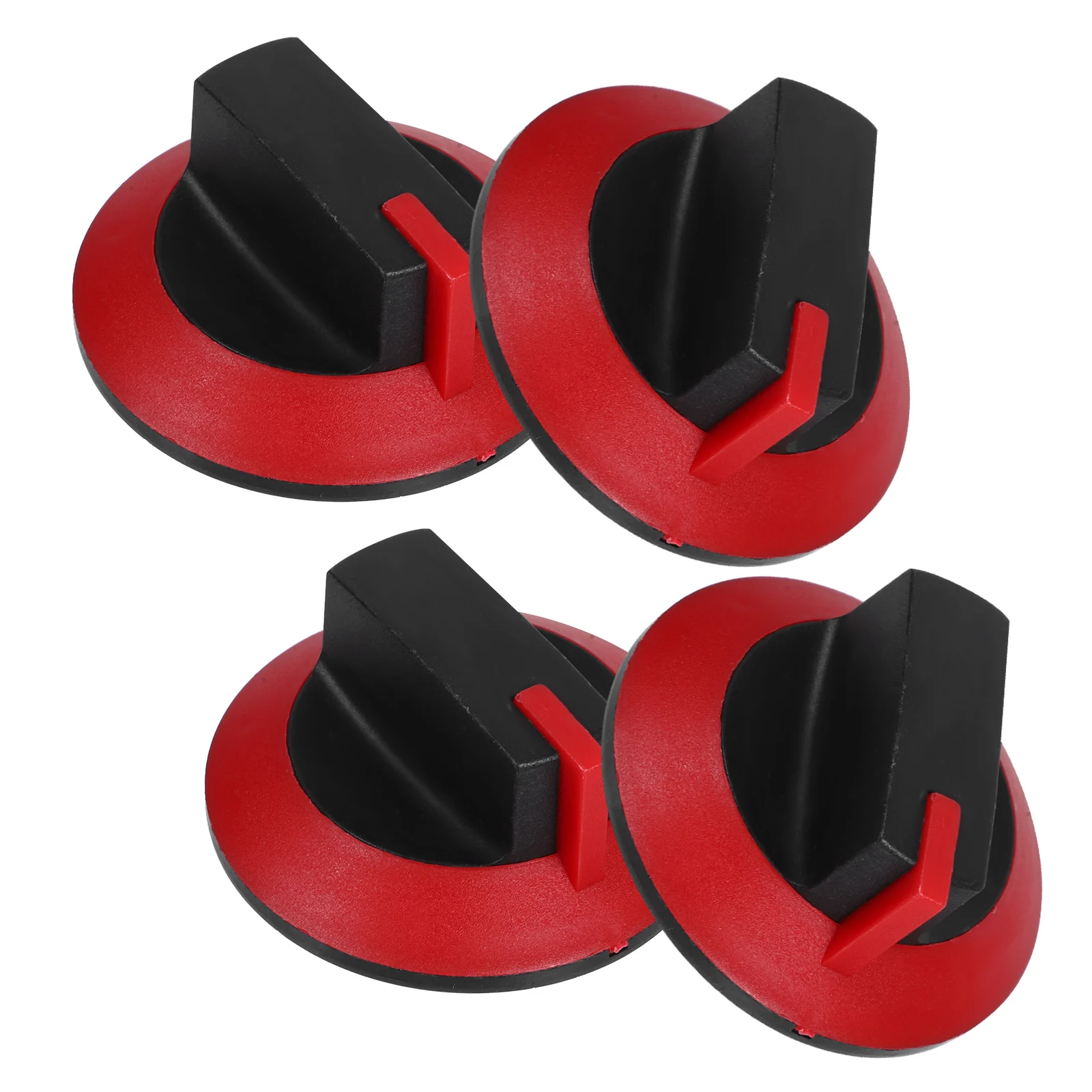 

4pcs Gas Stove Knob Replacement Universal Stove Control Knobs Durable Household Cooktop Accessory Easy Install One Hand for Gas