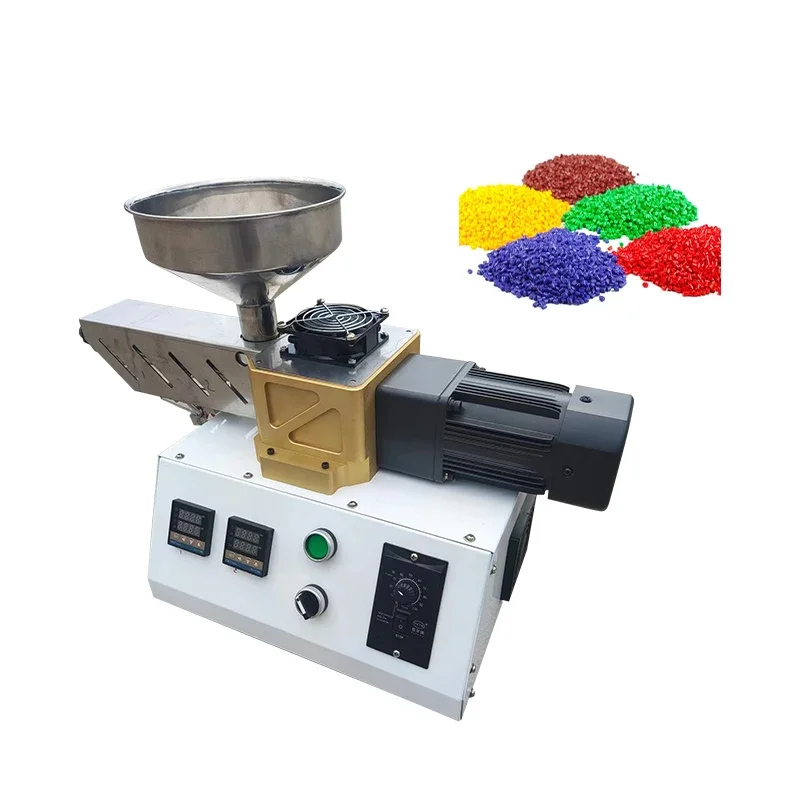 

SJ25 Molding Machine Desktop Plastic Extruder MachineDesktop Polymer Material Single Screw Small Extruder