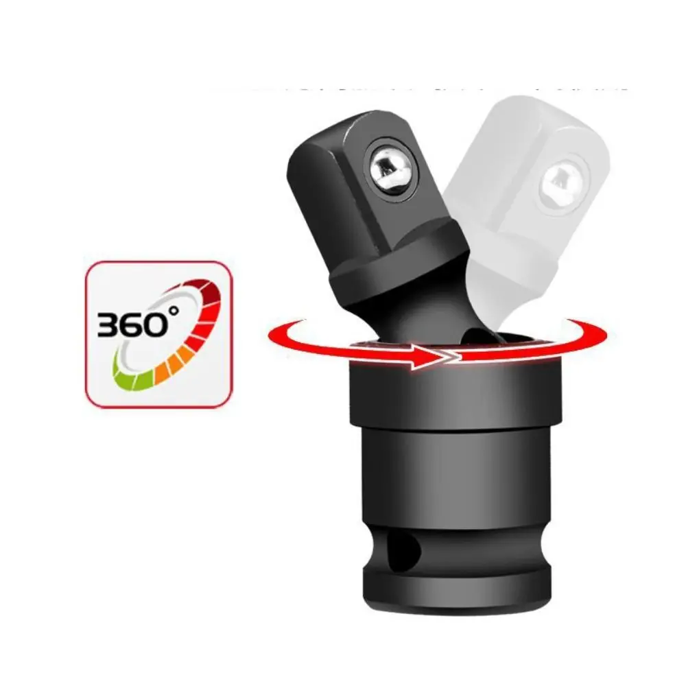 

Ручные инструменты, поворотный на 360 градусов, ударный, 1/2 дюйма, удлинитель привода, воздушный качающийся адаптер, U-образный шарнир