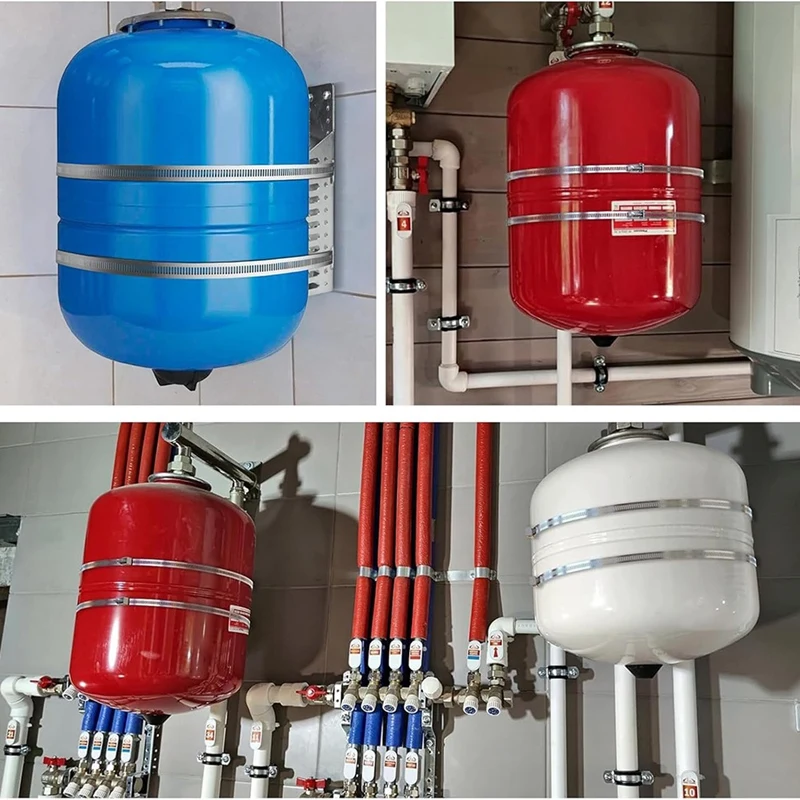 A7THK-Expansion Tank Mounting Bracket For Hot Water Heater ,5-Gallon Hot Water Tanks Up To 13 Inches Diameter