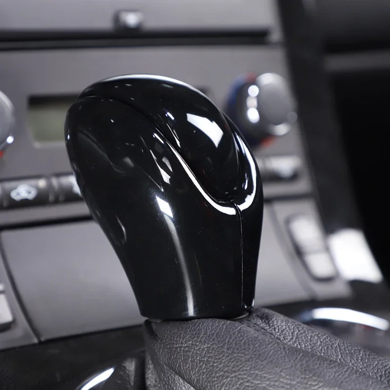 

For Chevrolet Corvette C6 2005-2013 ABS Black/Carbon Fiber Car Gear Shift Head Cover Trimsticker Car Accessories
