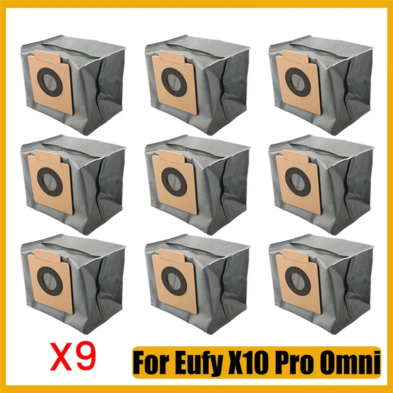 Sacchetti per la polvere per Eufy Clean X8 Pro SES/ X10 Pro Omni Station Robot Aspirapolvere Accessori di ricambio-CLIM