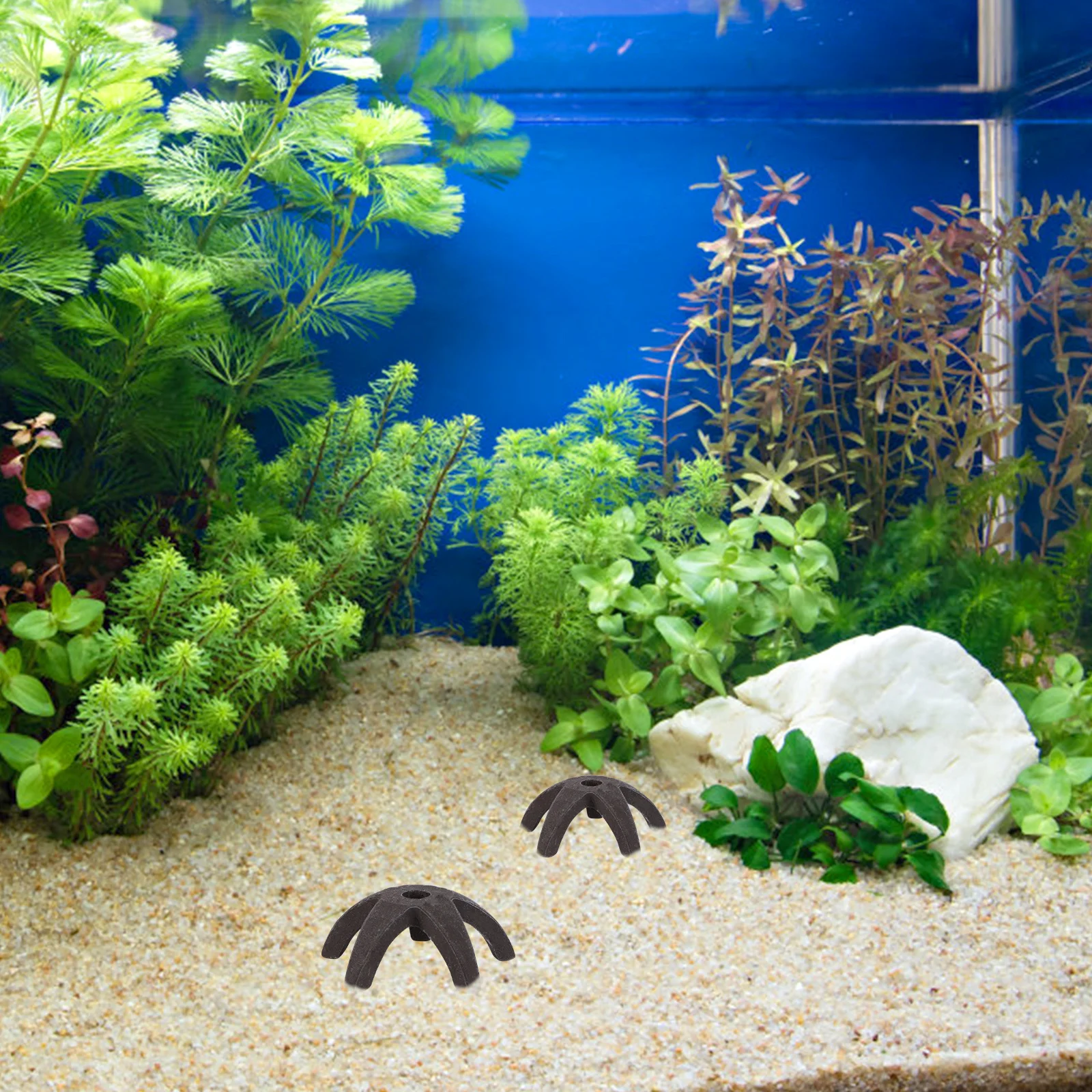 

5pcs Shrimp Hiding Natural Pottery Aquarium Decor Fish Tank Spawning Hole Eluding Cave Shrimp Nest Landscaping Ornament