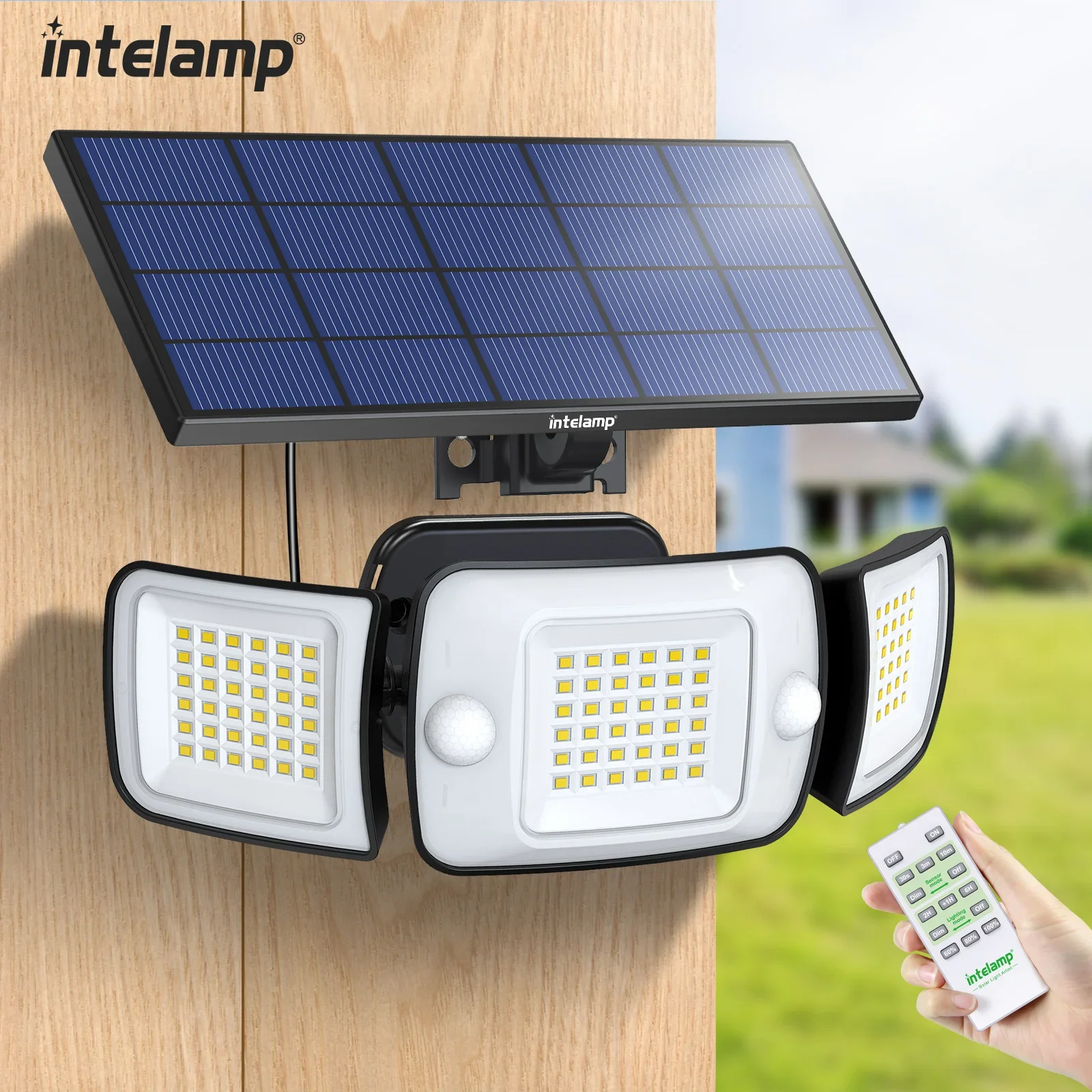 Intelamp Solar-Außenleuchte 3