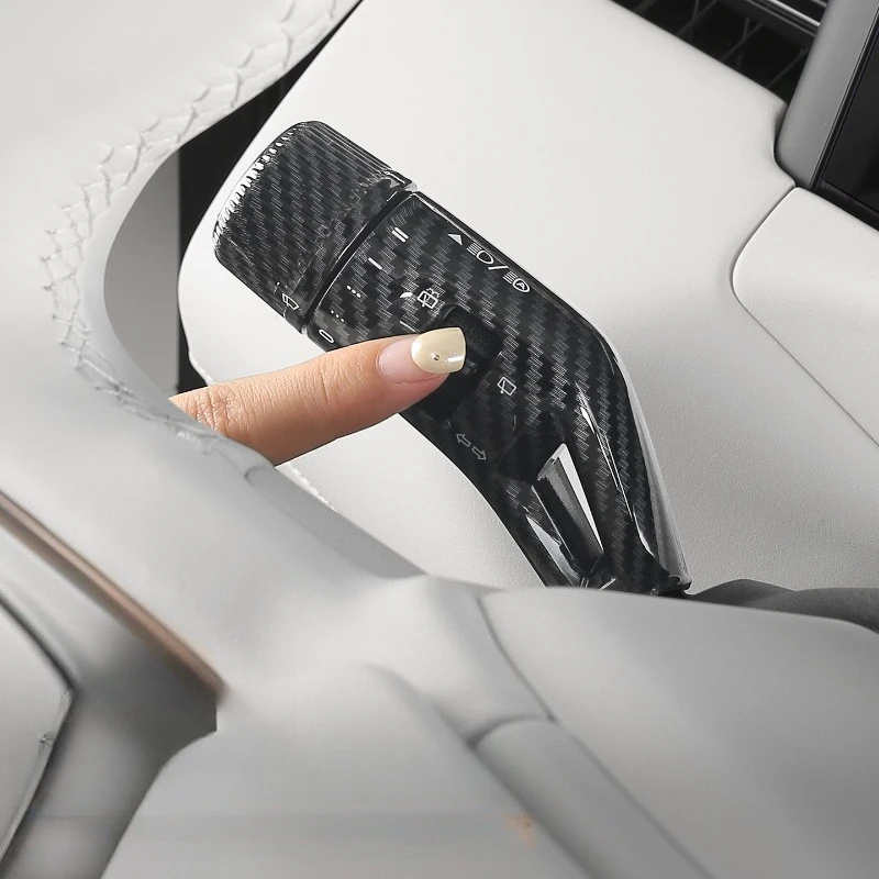 For Lynk & Co 900 Steering Column Cover Sticker, Shift Paddle and Wiper Lever Decal Durable Interior Add On