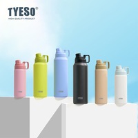 1500ML Vacuum Insulated Stainless Steel Water Bottle with Handle Portable Leakproof BPA Free SUS304 Inner Outer Long Lasting Hot