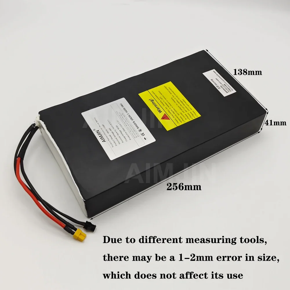 48V Electric Scooter Battery for Kugoo C1/C1 Plus 14AH 18650 13s4p Lithium battery pack with BMS