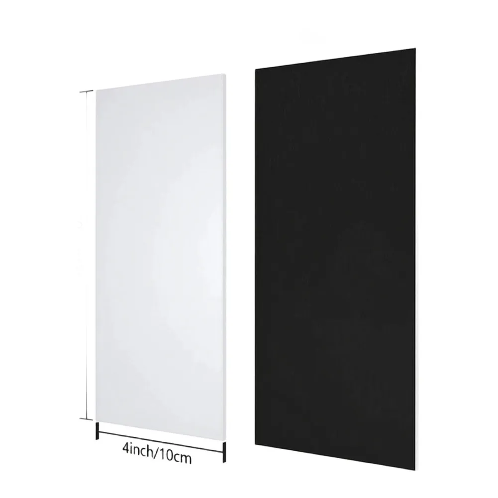 PVC Air Vent Cover with Magnetic Backing for Standard Metal Vents Dust for proof Grille for Floor Wall Ceiling Use