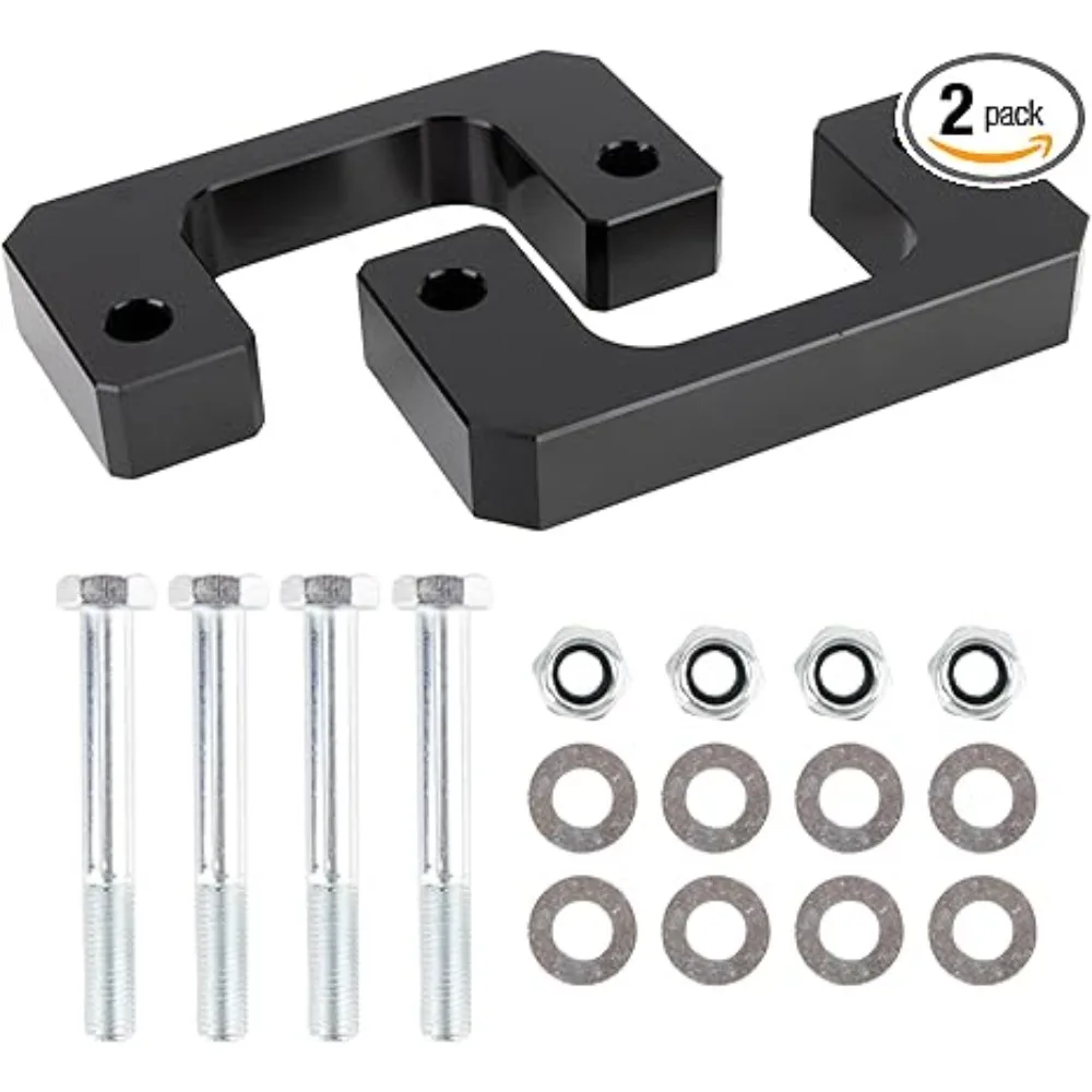 1.5 Inch Front Leveling Lift Kits for 2007-2024 Silverado 1500 Sierra Suburban Tahoe Yukon XL RWD/4WD Containing 2 Strut Mounts