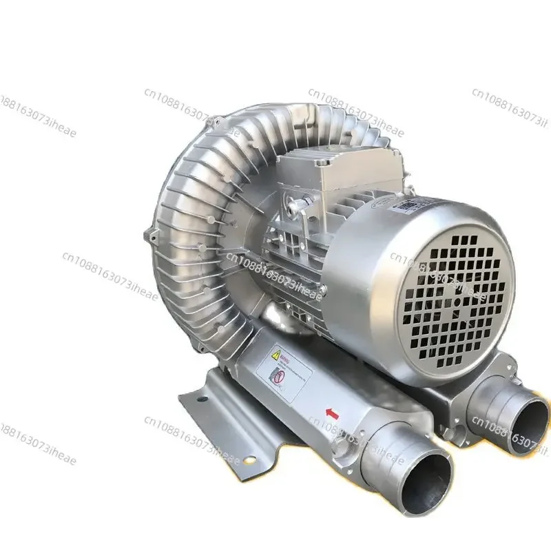 220V 750W single Three High Pressure Vortex Fan Air Pump Axial Flow Vortex Fan Oxygen Booster Pump Silent High Pressure Blower