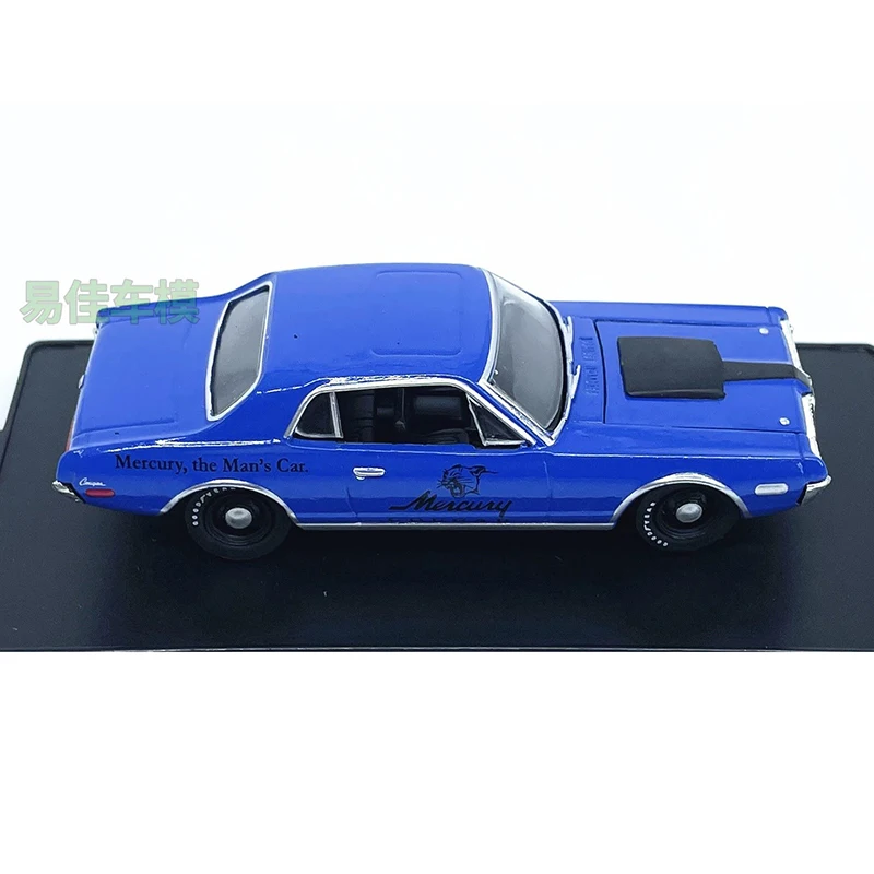 M2 1: 64 مقياس 1968 ميركوري كوغار R-كود سيارة كلاسيكية سبيكة سيارة نموذج جمع عرض لعبة مزخرفة هدية