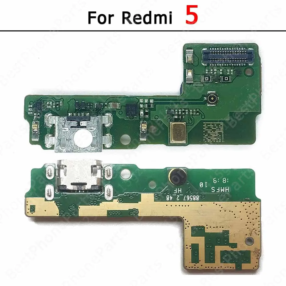 For Xiaomi Redmi 7 7A 6 6A 5 Plus 5A 4X S2 Pro 10 9 9A 9C 9T 8 8A Usb Charge Board Charging Port Pcb Connector Plate