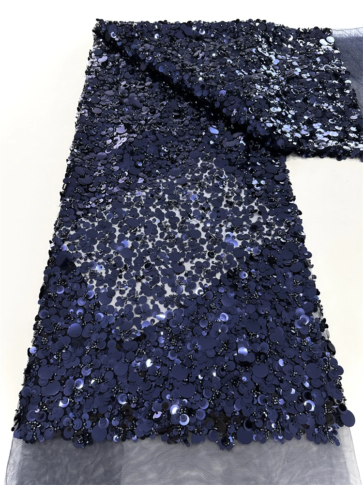 أحدث أقمشة الدانتيل الأفريقي، الترتر الفرنسي الفاخر، نسيج الدانتيل الشبكي، الراقية اليدوية مطرز لحفل الزفاف