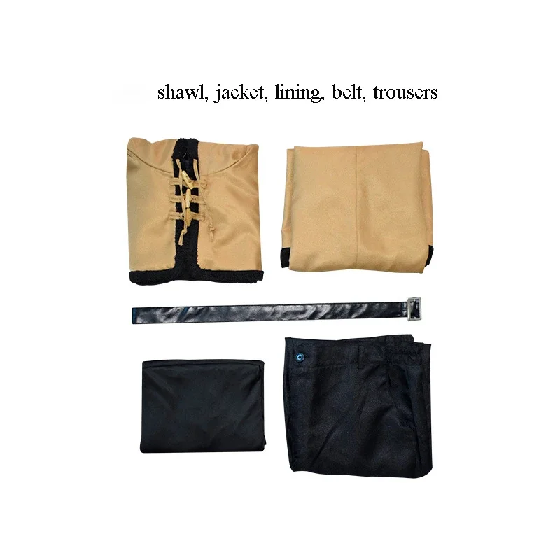 EE01 Anime Vinland Saga Thorfinn Karlsefni Cosplay Costume Uniform for men women unisex Halloween Custom Size S-3xl Thorfin &0Ww