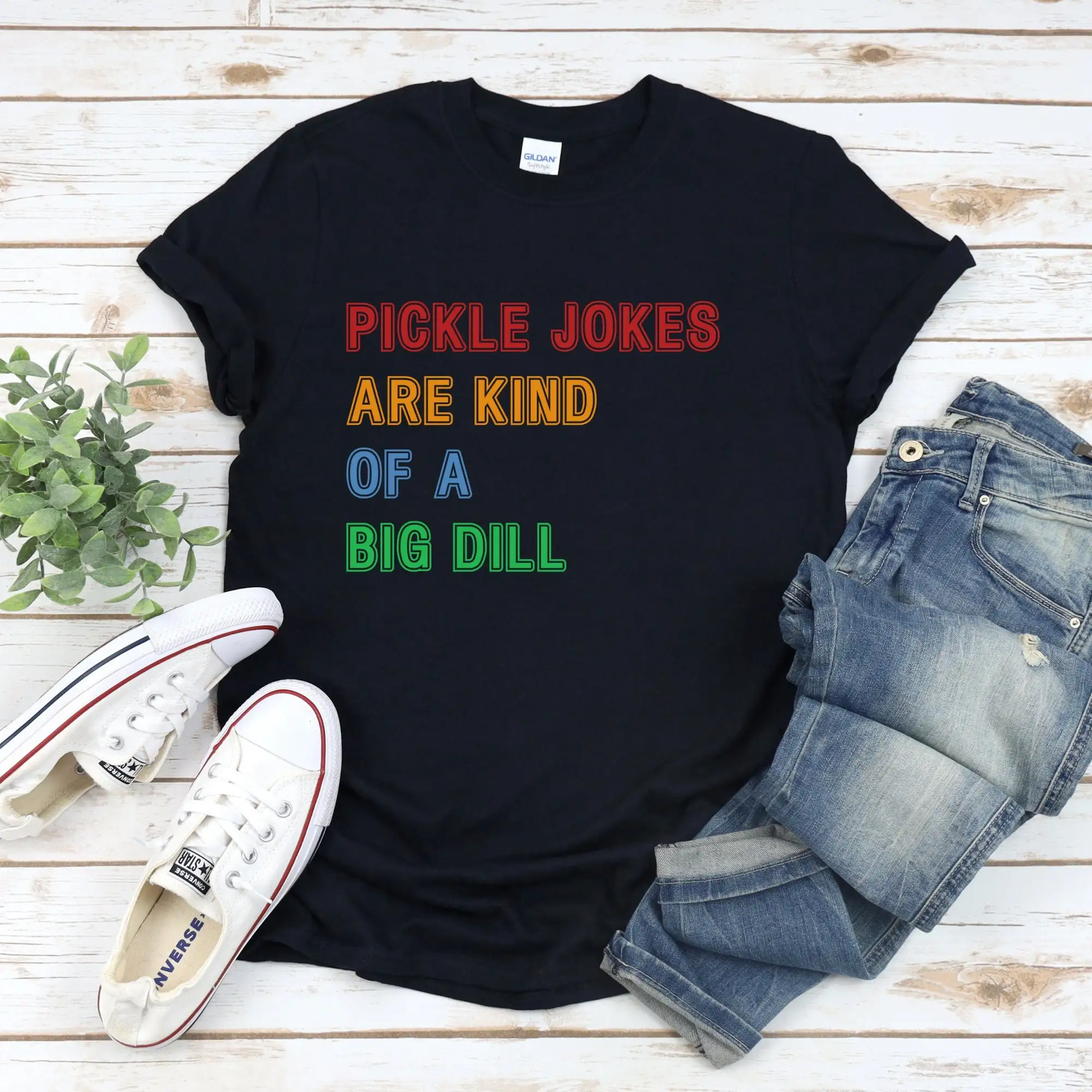 Pickle Lovers T Shirt Lover Jar Canned Pickles Funny Joke