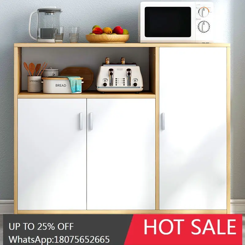 SGF Integrated Sideboard Cabinet Modern Minimalist Kitchen Wall-Mounted Storage Side Cabinet Bowl