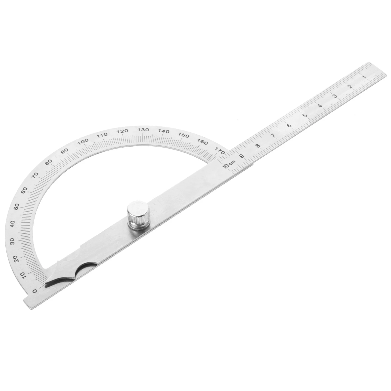 

Swing Arm Protractor Angle Stainless Steel Precision Tool for Woodworking Carpenter Construction Measuring Tool Ruler