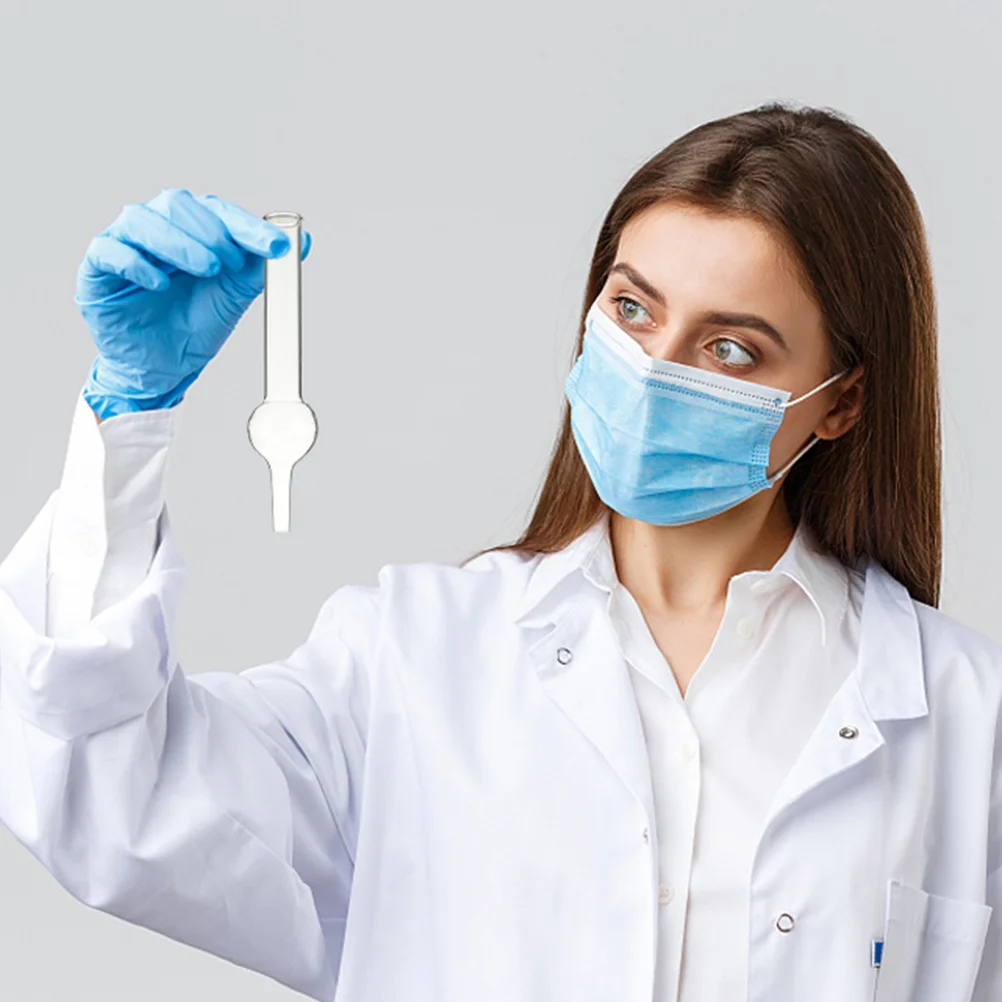 

5Pcs One Ball Drying Tubes Glass Smooth Inner Wall Laboratory Supplies Single Ball Chemical Experiment Tools Drying Tubes