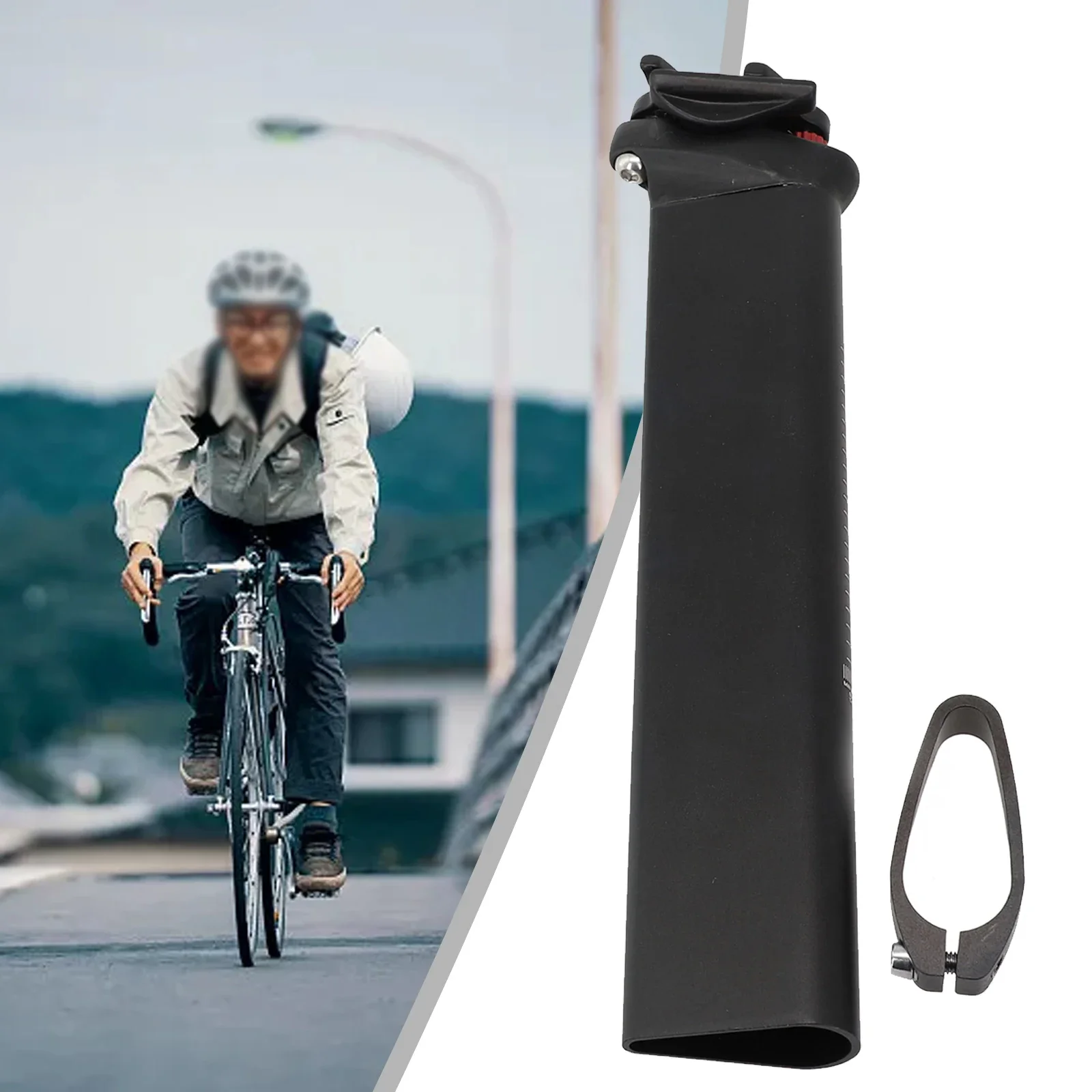 

Bicycle Seatpost For Aero Road Bike ///Teardrop Seat Tube Aluminum ///Alloy Seatposts Bike Accessories Cycling Parts 270mm