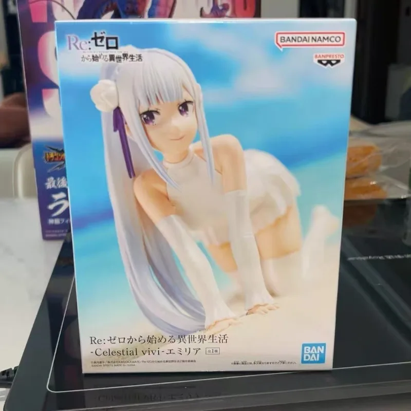 متوفر في المخزون شخصيات بانداي إعادة الحياة الأصلية في عالم مختلف من الصفر إميليا بانبريستو شخصيات أنيمي نموذج ألعاب هدايا مزخرفة #1