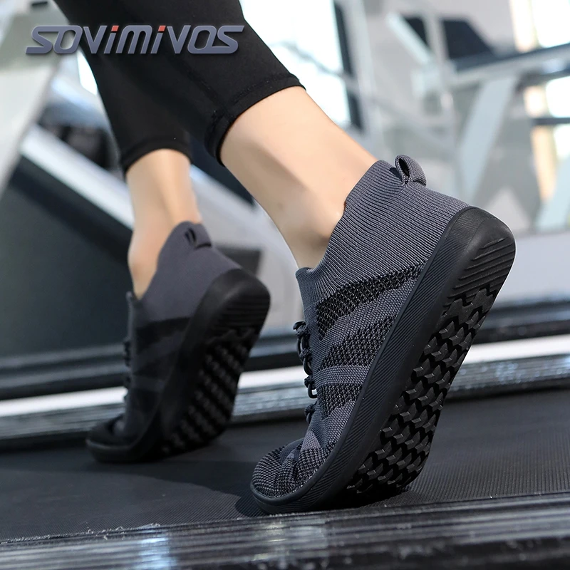 

SOVIMIVOS Women's Fashion Sock Shoes, Man Lightweight Breathable Knit Sneakers for Casual Daily Commute