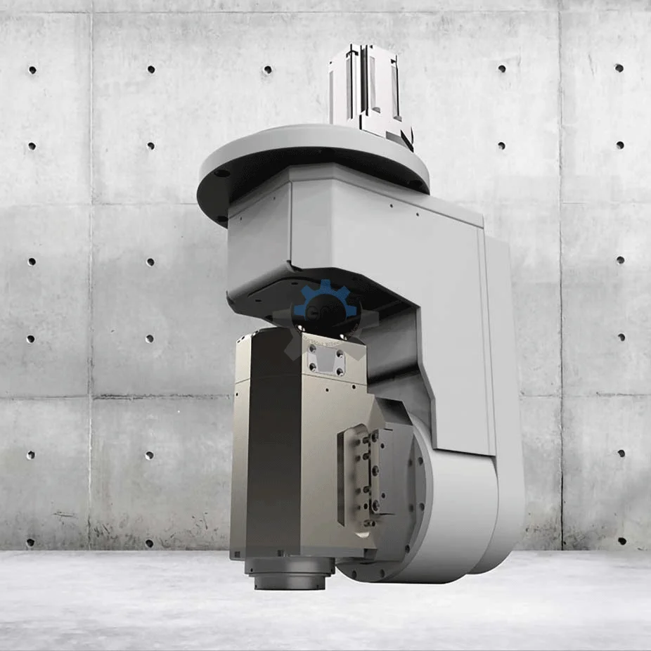 HQD Hanqi 12kw lavorazione a 5 assi center-HSK63F motore mandrino ATC raffreddato ad acqua asse di rotazione ca doppia testa oscillante