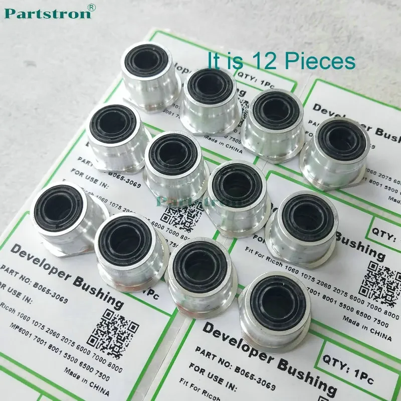 12Pieces B065-3069 Developer bushing For use in Ricoh 2051 2060 2075 6000 7000 8000 6001 7001 8001 5500 6500 7500