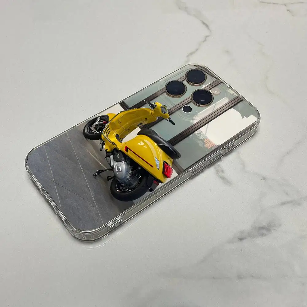 Bike V-Vespa Scooter Moto Phone Case For iPhone 17,16,15,14,13,12,11 Plus,Pro,Max,Plus,E,SE4,Mini Transparent Box - Image 6