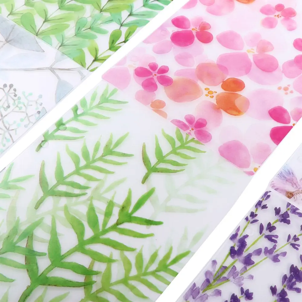 6pcs/set Diary Notepads DIY Accessory 6-Ring Binder Separator Page Binder Index Dividers Loose Leaf Spiral Notebook Inner Page