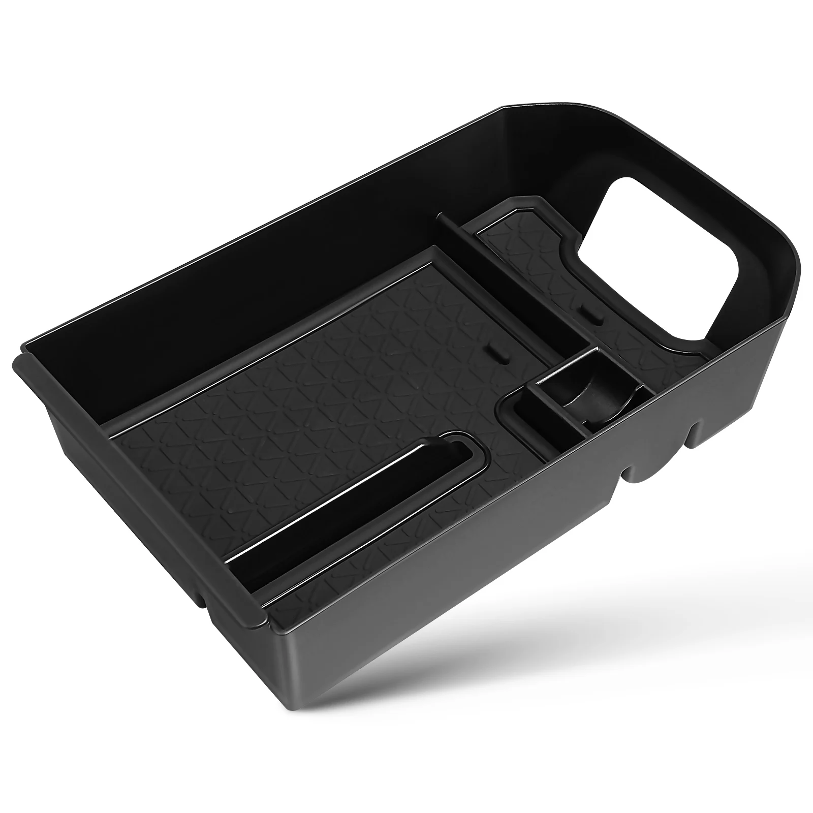 

Car Console Organizer Large Capacity Center Armrest Storage Box for Most Cars Easy Installation Wide Compatibility