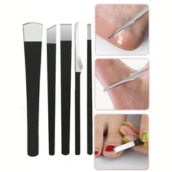 5Pcs New Toenail Knives Lifter Callus Shavers Pedicure Knife Set Professional Pedicure Tools Kit With Storage Box