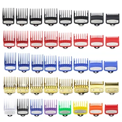 8pcs/set Professional Barber Hair Clipper Guide Combs For Wahl Trimmer Attachment Hair Cutting Limited Comb Salon Haircut Tools