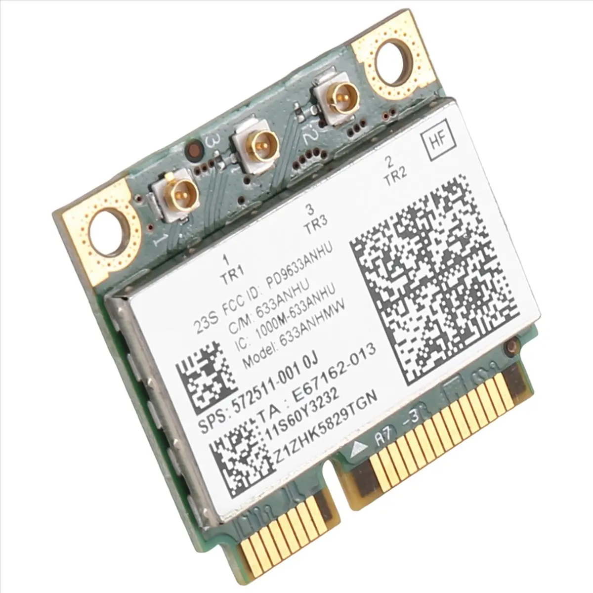 Fits for 6300AGN 633ANHMW Wireless WiFi Card Mini Pcie Card 802.11A/G 2.4G+5.0 Ghz for T410 T420 T430 X220 Y460