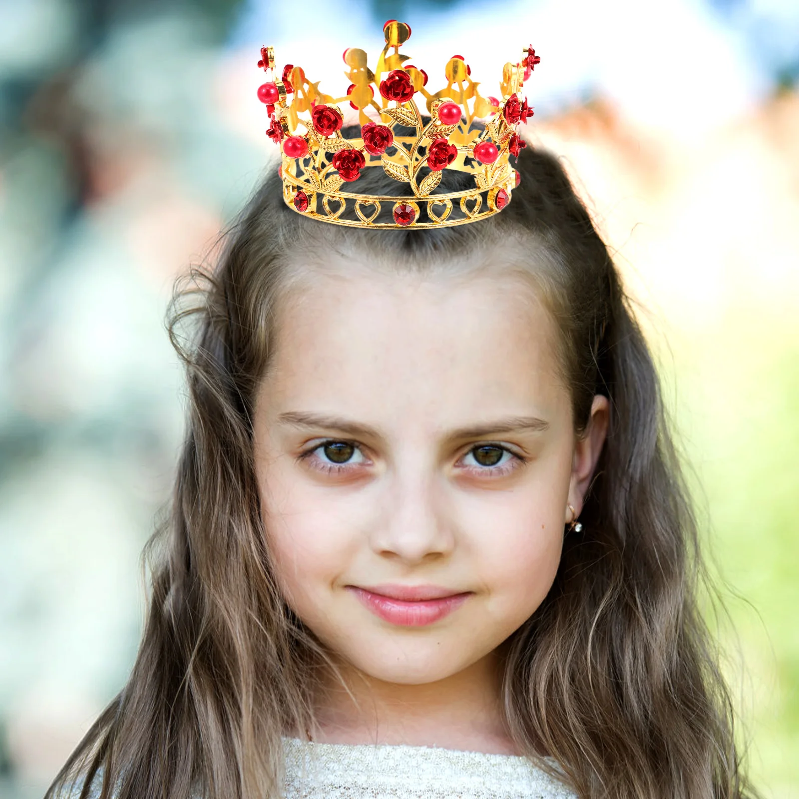 

Корона со стразами в стиле барокко, тиара, элегантный головной убор для волос, сверкающая повязка на голову для невесты, вечерние аксессуары для волос с короной