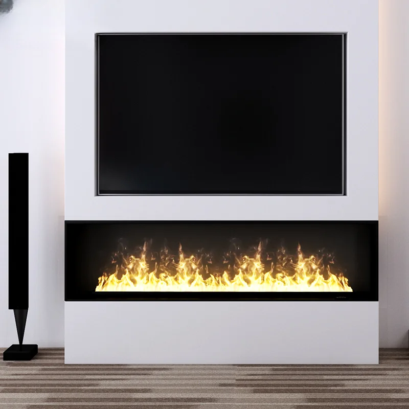 3D atomization intelligent alcohol ethanol fireplace, real fire, smoke-free, housekeeper\'s living room